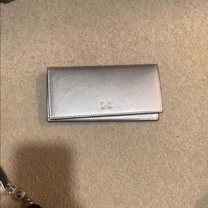 Silver Wallet with H Logo